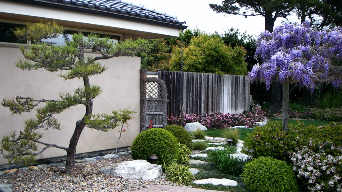 Japanese home garden